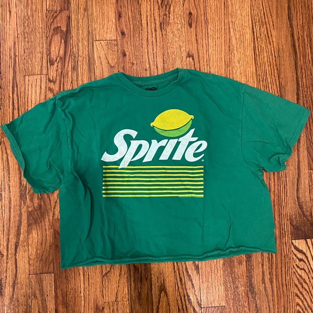Sprite cropped T-shirt